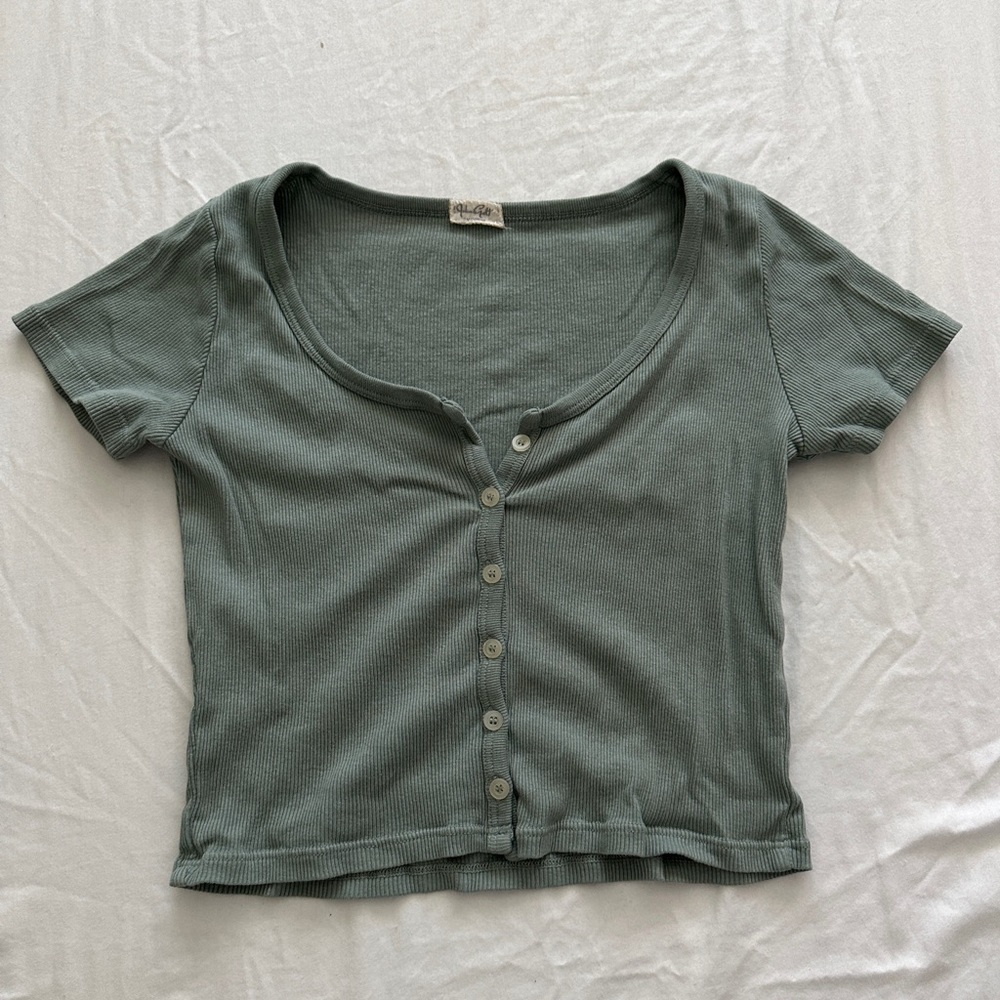 Brandy Melville Sage Top